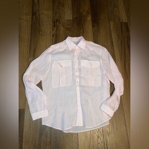 Shades of grey by Micah cohen Men's Lightweight Pink Button-Up Shirt size M